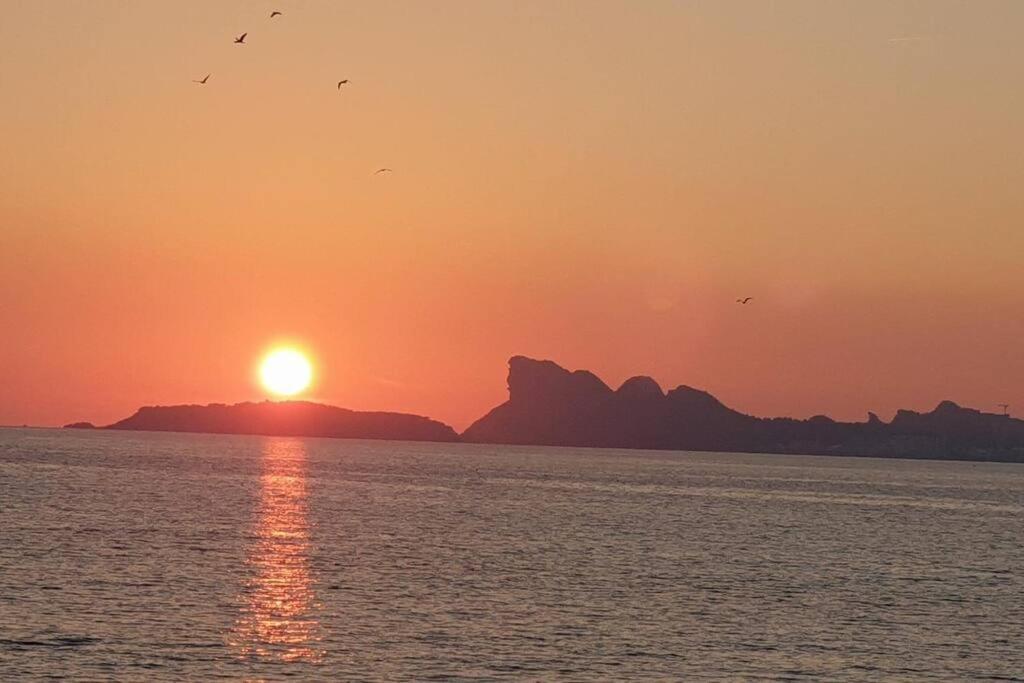 Studio Vue Mer Terrasse La Ciotat Eksteriør billede